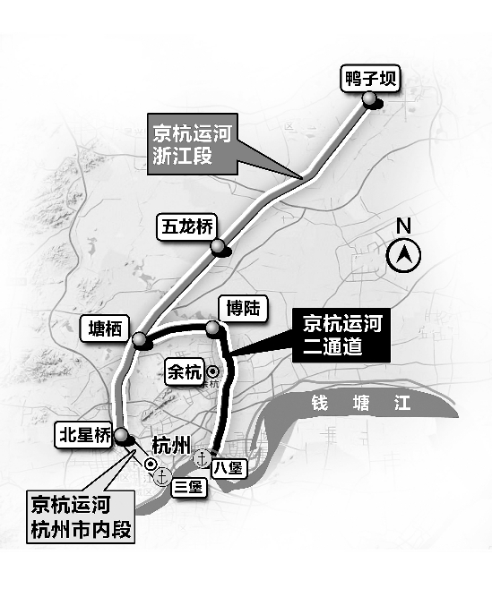 杭州运河二通道建设最新进展揭秘，关注进程全攻略